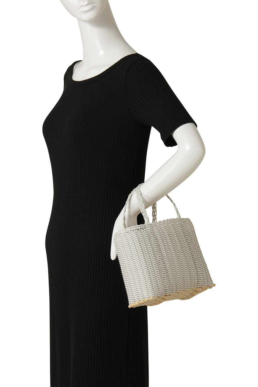 PALOROSA(パロローザ)｜MINI TOTE/ホワイト の通販｜ELLESHOP・(エル