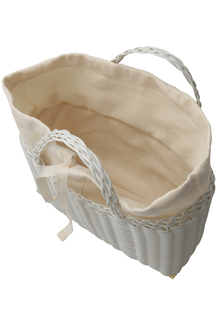 PALOROSA(パロローザ)|MINI TOTE/ホワイト の通販|ELLESHOP・(エル PALOROSA(パロローザ)|MINI TOTE/ホワイト の通販|ELLESHOP・(エル