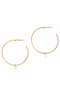 les bonbon(ル ボンボン)｜hoop ピアス/ゴールド の通販｜ELLESHOP
