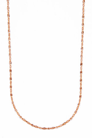 ル ボンボン/les bonbonのvictoria ピンクゴールドネックレス(150200/150201)