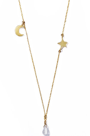 ル ボンボン/les bonbonのplanet ネックレス(150200/150201)