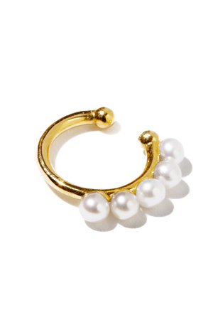 ル ボンボン/les bonbonのlily of the valley イヤーカフ（片耳用）