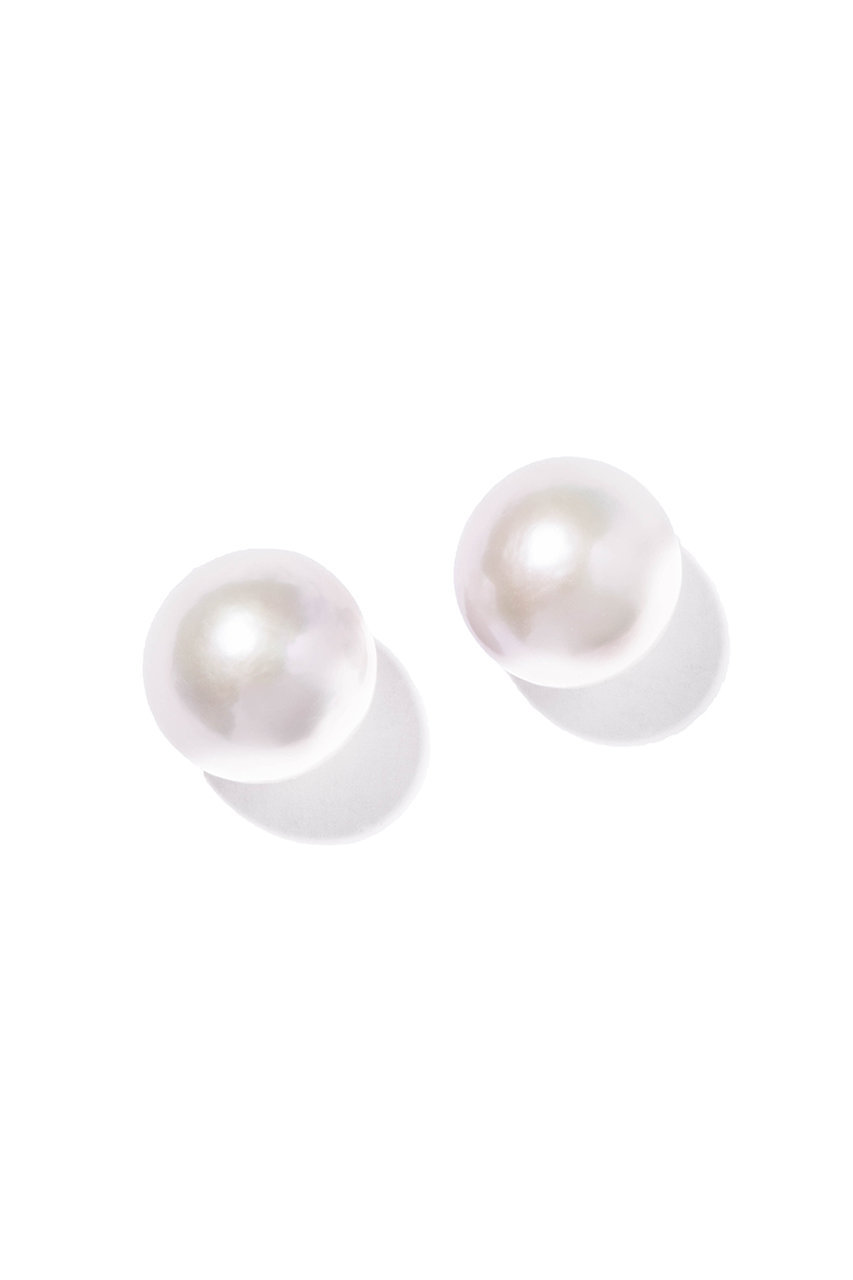 les bonbon(ル ボンボン)｜large stud pearl ピアス/ゴールド の通販