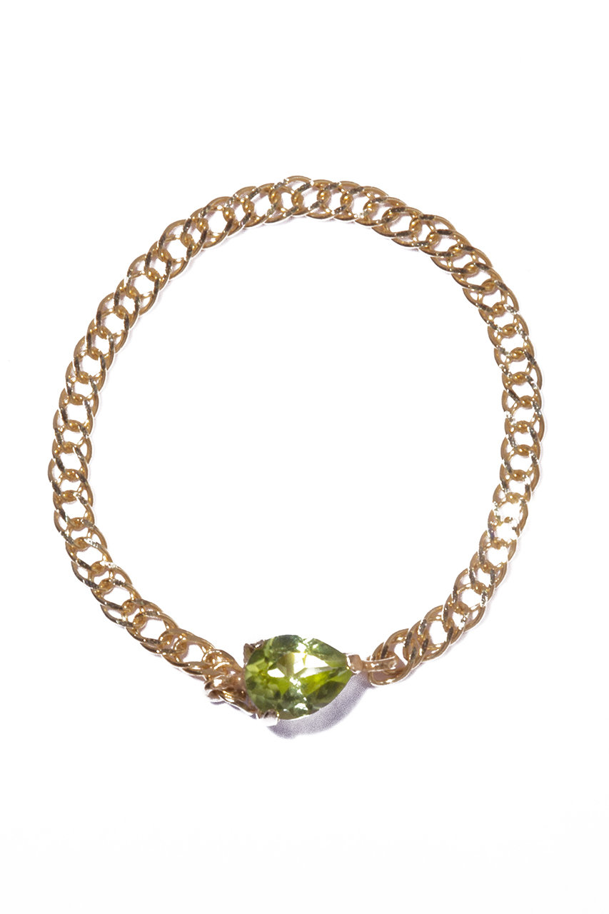 les bonbon(ル ボンボン)｜float リング/ペリドット の通販｜ELLESHOP