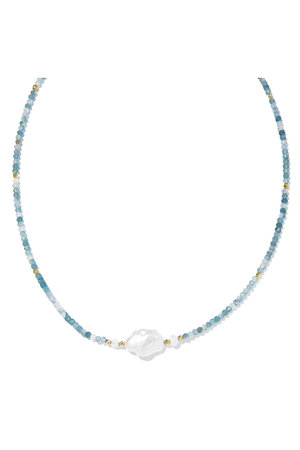 ル ボンボン/les bonbonのgrandidierite dreamy チョーカー(150200/150203)