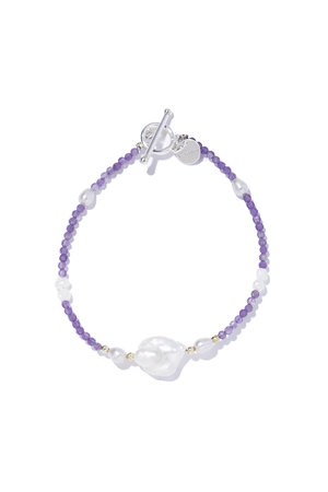 ル ボンボン/les bonbonのamethyst dreamy ブレスレット(150300/150302)
