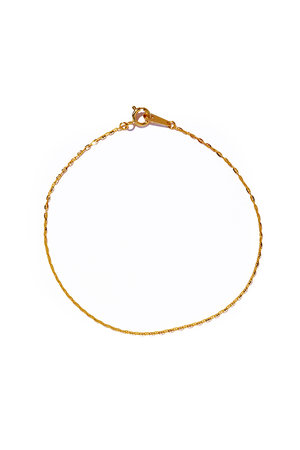 ル ボンボン/les bonbonのK18 authen ブレスレット(150300/150302)