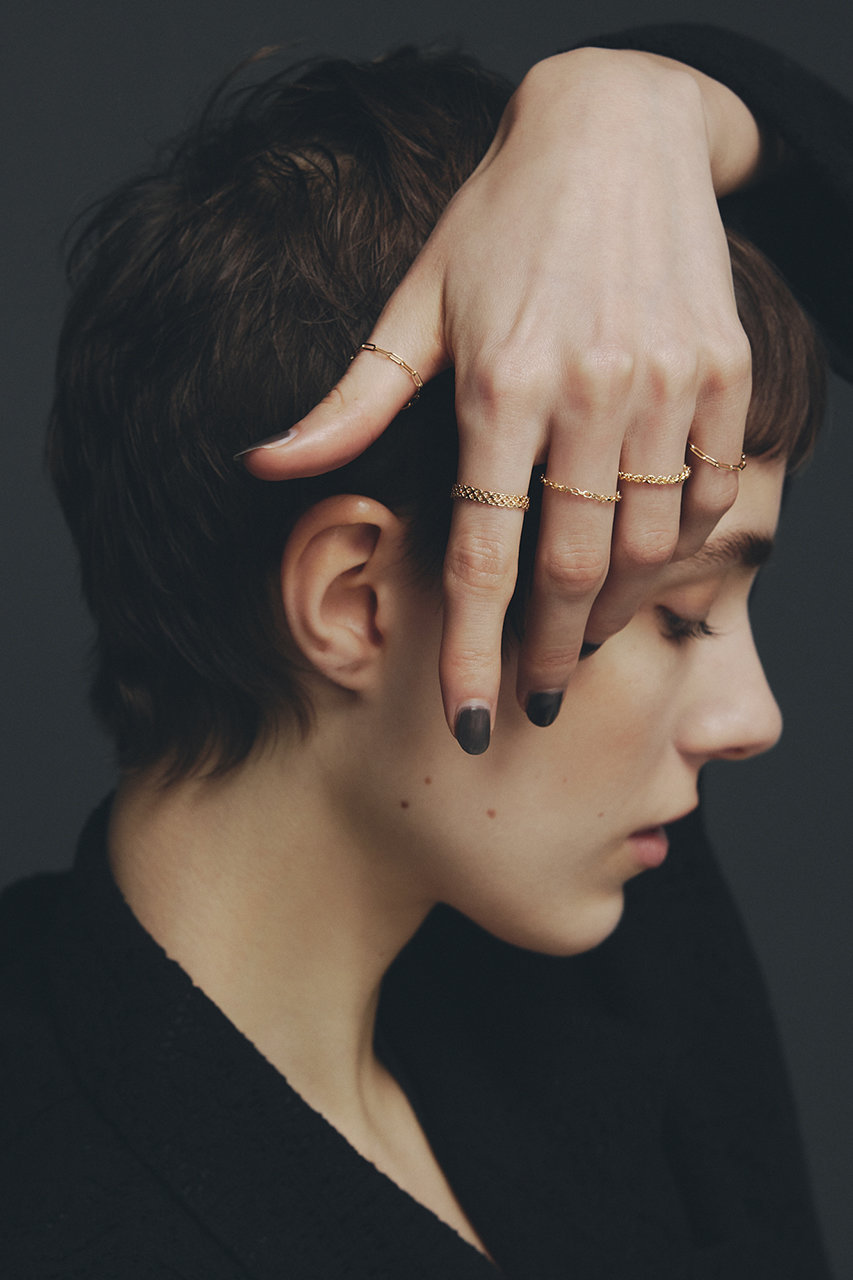 les bonbon(ル ボンボン)｜K18 Laura リング/ゴールド の通販