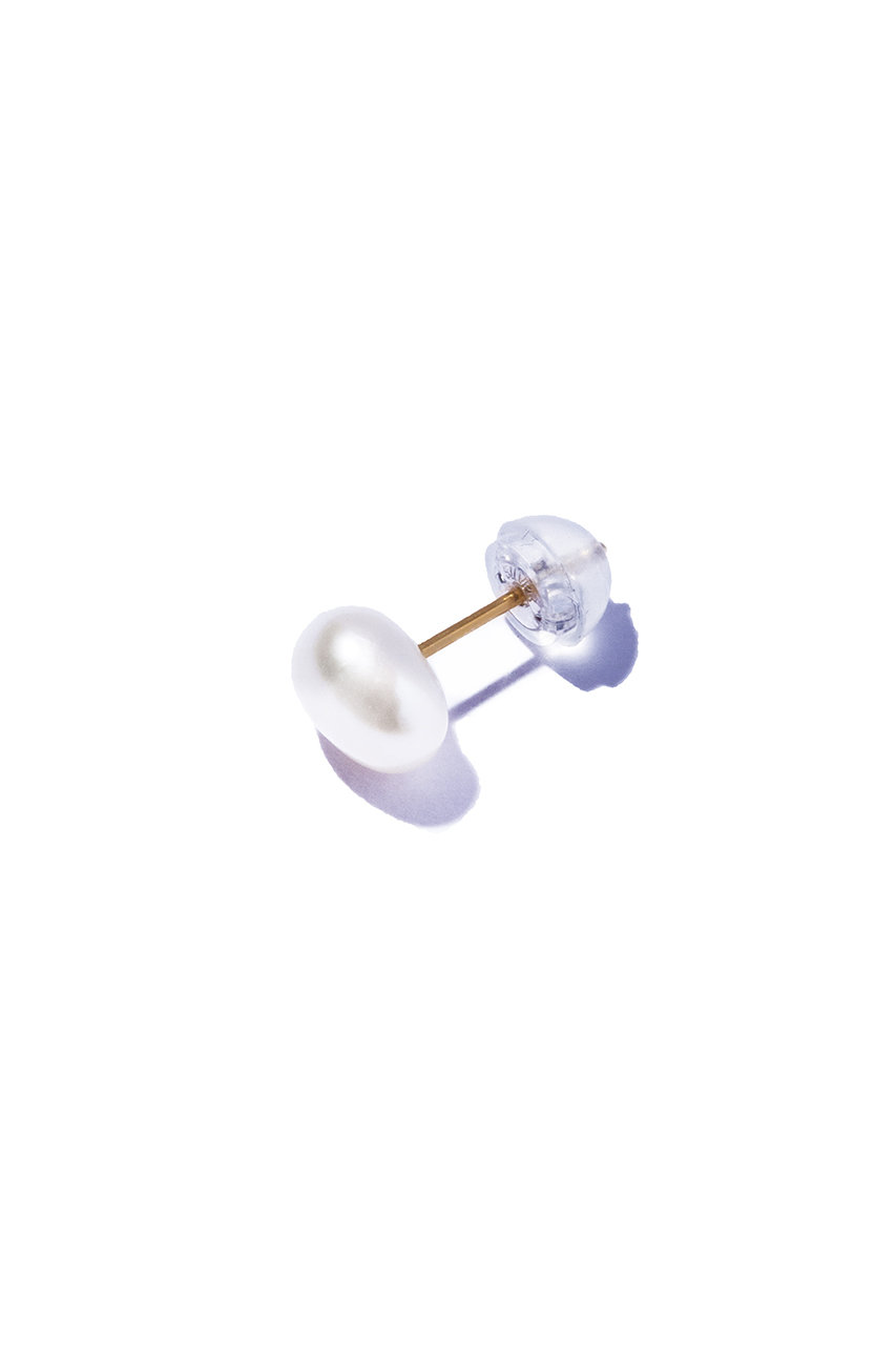 les bonbon(ル ボンボン)｜ancient stud pearl ピアス S/ホワイト の