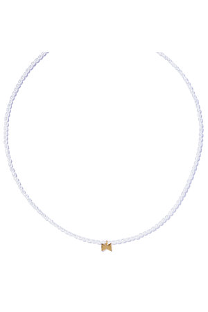 ル ボンボン/les bonbonのtie pearl チョーカー(150200/150203)