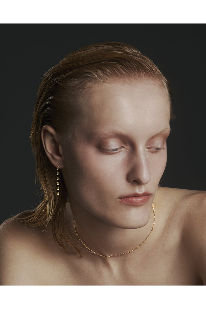 les bonbon(ル ボンボン)｜K18 Roe ネックレス/イエローゴールド の