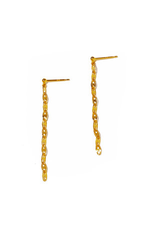 ル ボンボン/les bonbonのK18 Roe ピアス(150100/150101)