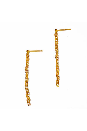 ル ボンボン/les bonbonのK18 Hanna ピアス(150100/150101)