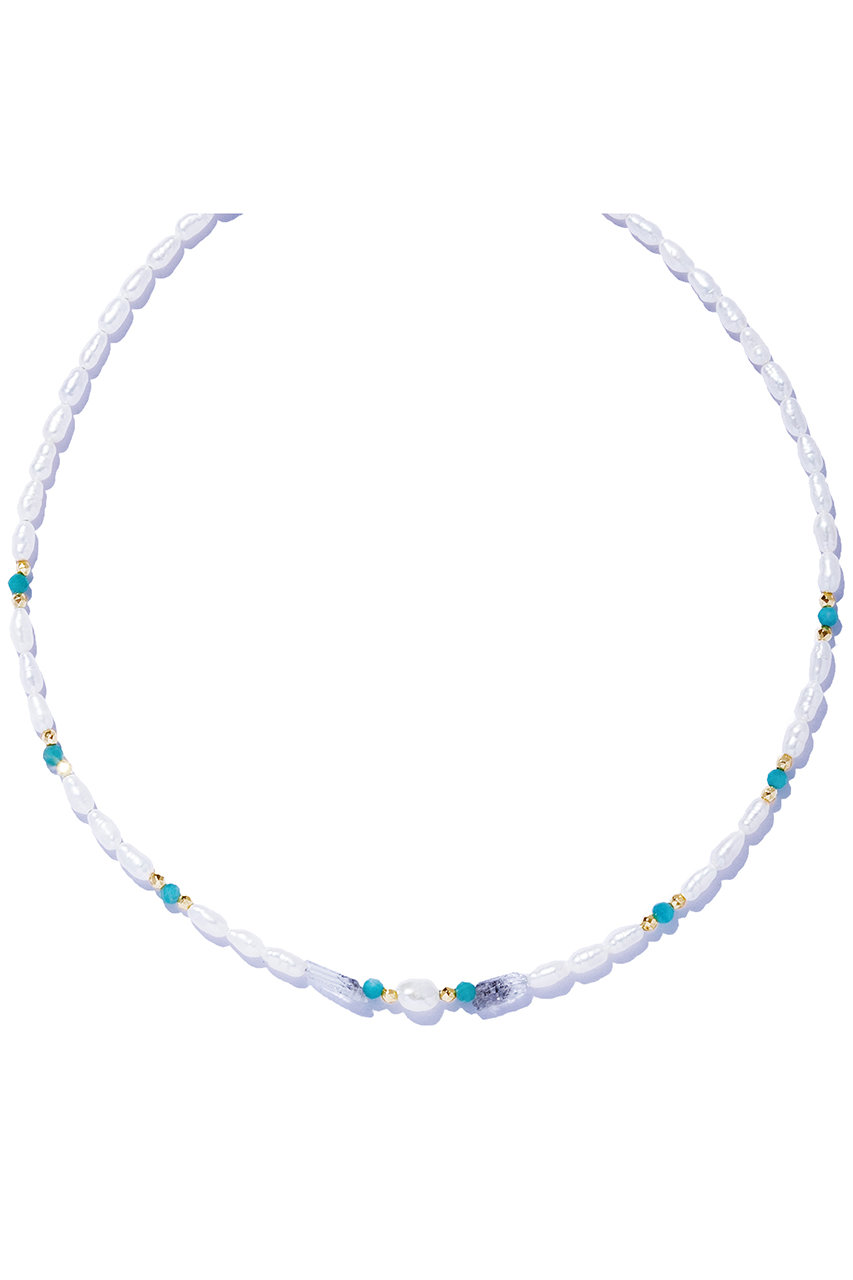 les bonbon cave pearl ネックレス (ホワイト, F) ル ボンボン ELLE SHOP les bonbon cave pearl ネックレス (ホワイト, F) ル ボンボン ELLE SHOP