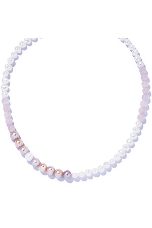 ル ボンボン/les bonbonのplayfully pearl ネックレス