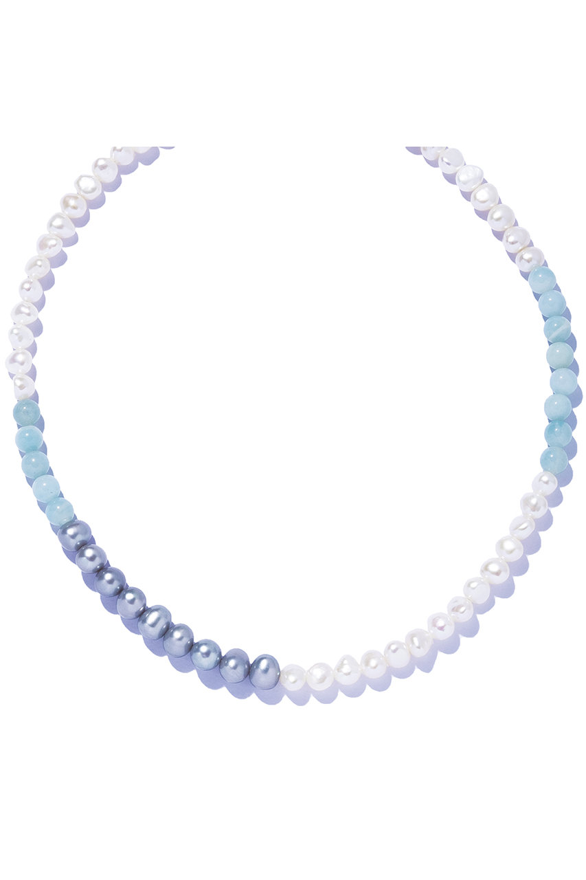 les bonbon playfully pearl ネックレス (ブルー, F) ル ボンボン ELLE SHOP les bonbon playfully pearl ネックレス (ブルー, F) ル ボンボン ELLE SHOP