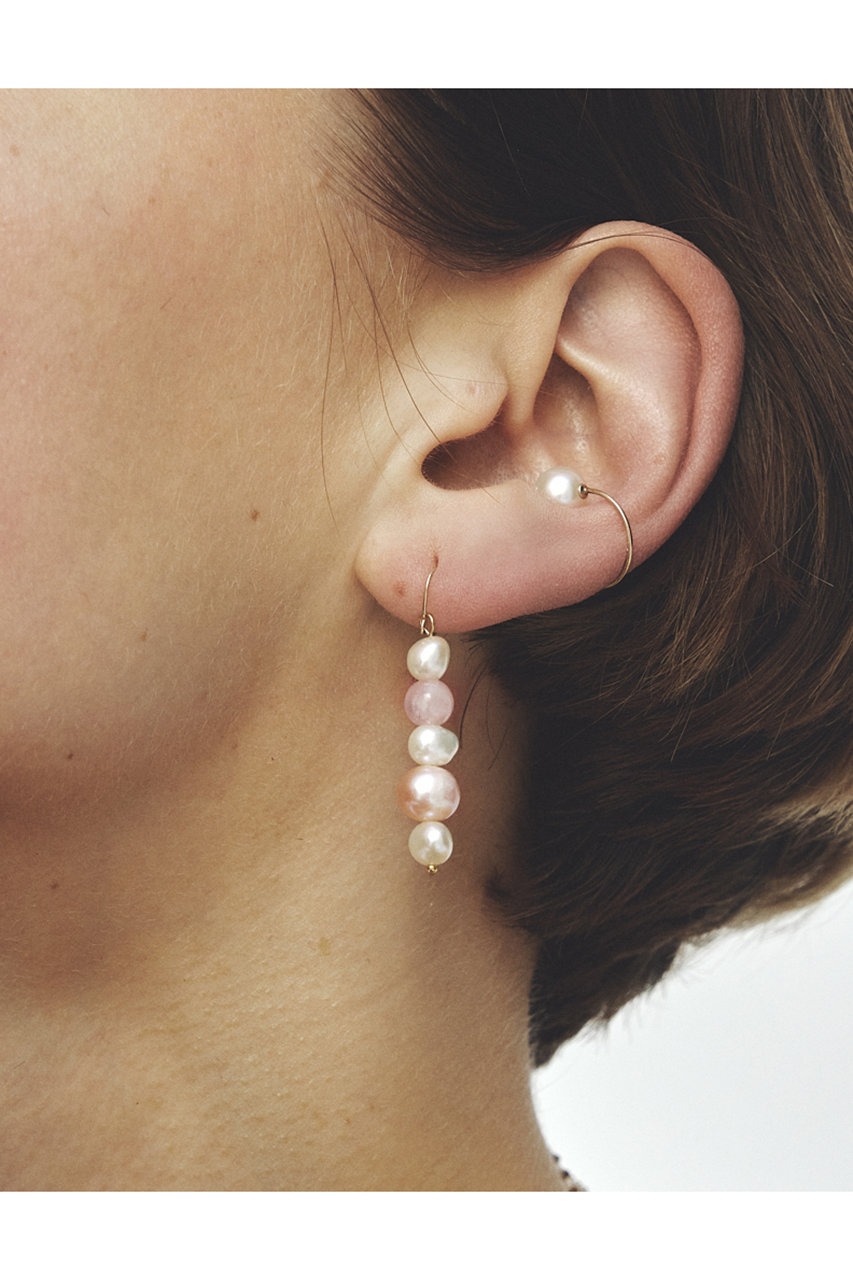 les bonbon(ル ボンボン)｜playfully pearl ピアス/ピンク の