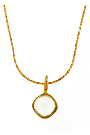 ル ボンボン/les bonbonのaura square tiny ネックレス(150200/150201)