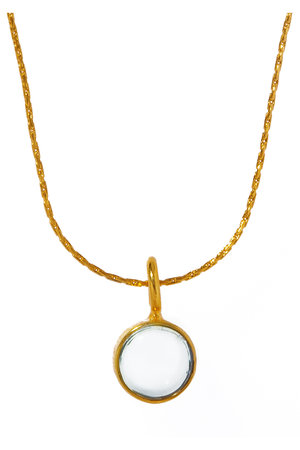 ル ボンボン/les bonbonのaura round tiny ネックレス(150200/150201)