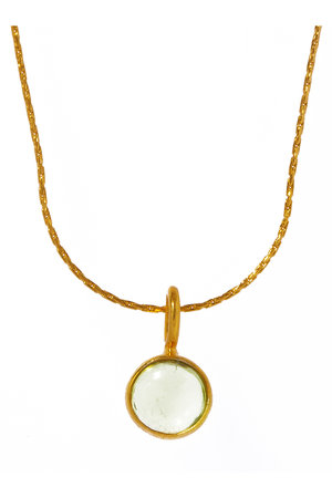 ル ボンボン/les bonbonのaura round tiny ネックレス(150200/150201)