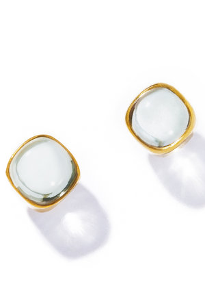 ル ボンボン/les bonbonのaura square ピアス(150100/150101)