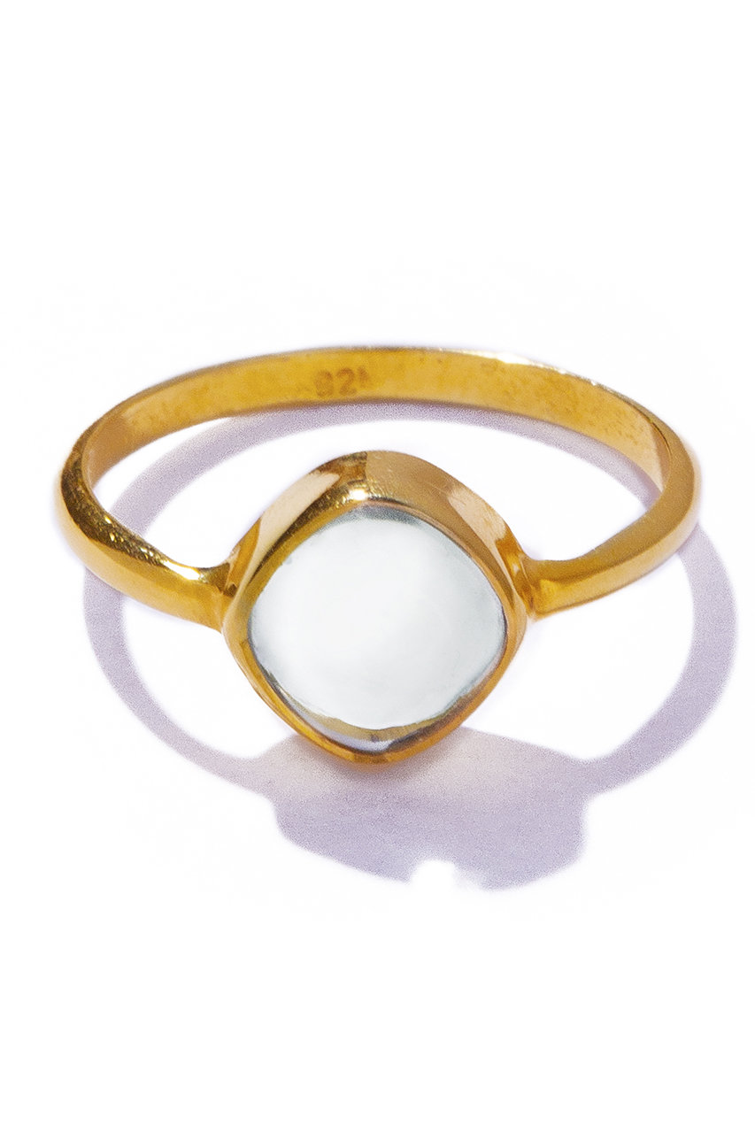 les bonbon aura square リング (グリーンクォーツ, 13号) ル ボンボン ELLE SHOP les bonbon aura square リング (グリーンクォーツ, 13号) ル ボンボン ELLE SHOP
