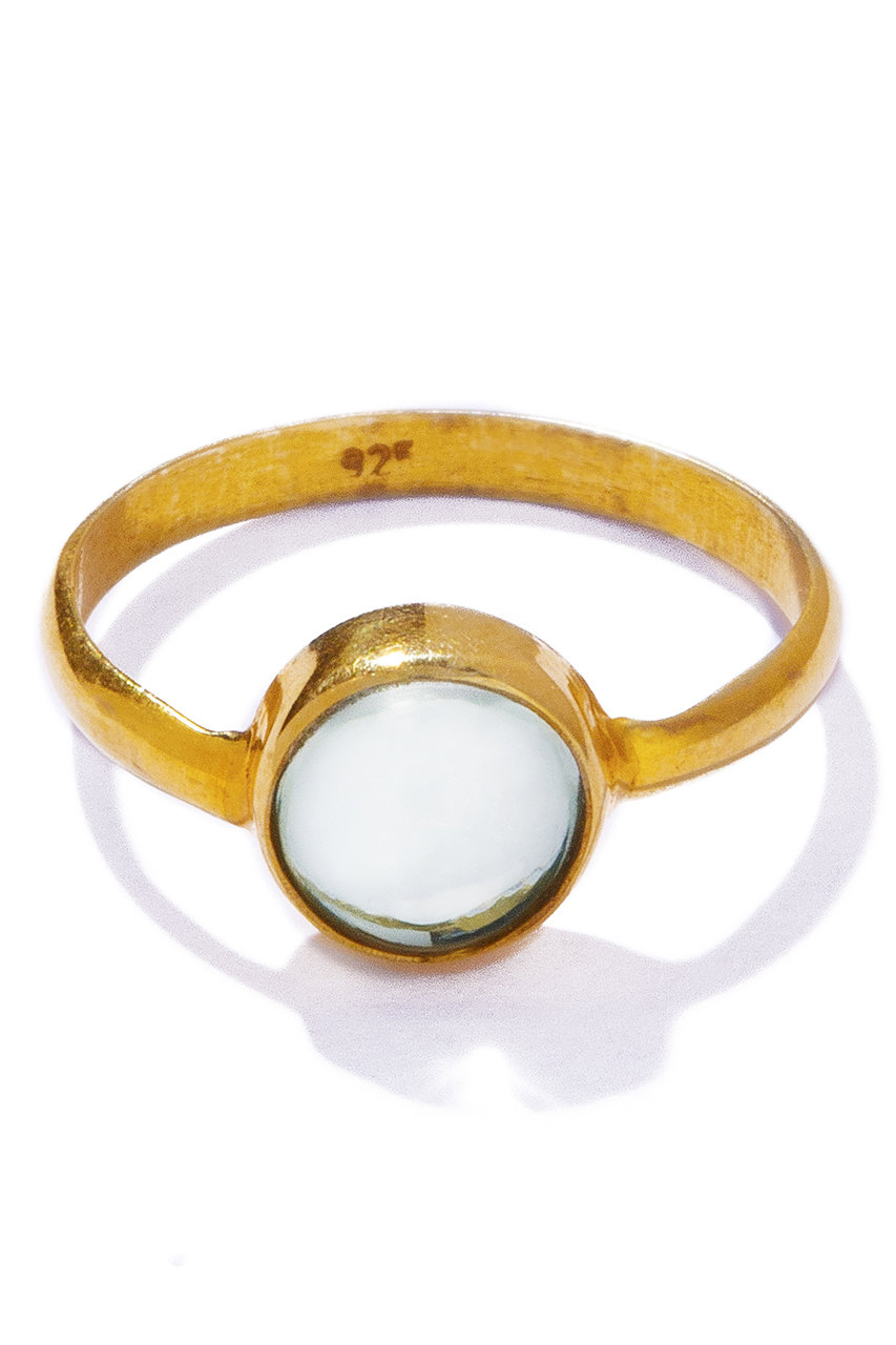 les bonbon aura round リング (グリーンクォーツ, 11号) ル ボンボン ELLE SHOP les bonbon aura round リング (グリーンクォーツ, 11号) ル ボンボン ELLE SHOP