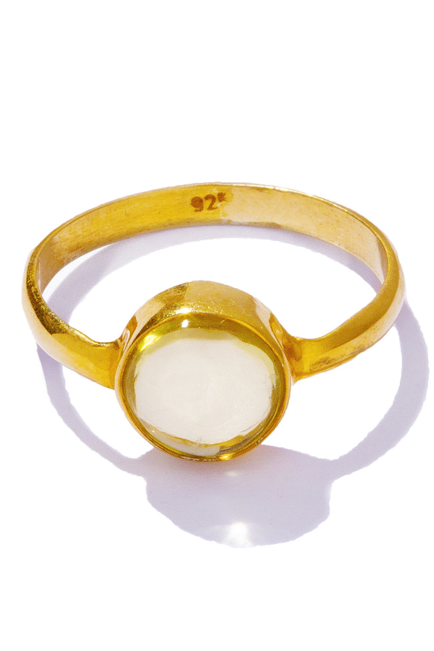 les bonbon aura round リング (レモンクォーツ, 15号) ル ボンボン ELLE SHOP les bonbon aura round リング (レモンクォーツ, 15号) ル ボンボン ELLE SHOP