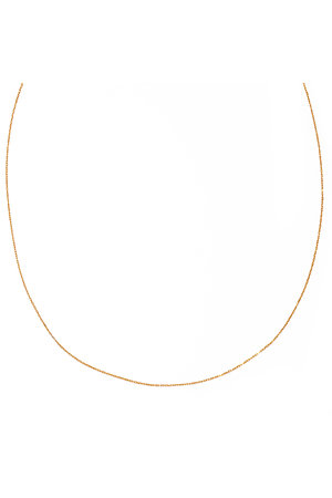 ル ボンボン/les bonbonのK18 liquid ネックレス 40cm(150200/150201)