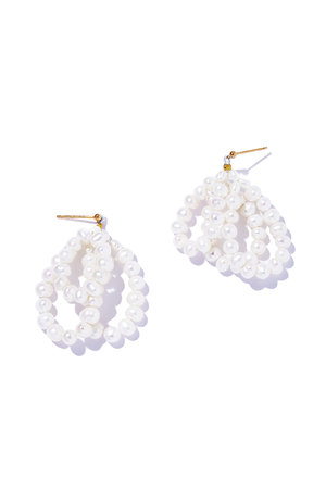 ル ボンボン/les bonbonのconation pearl ピアス(150100/150101)