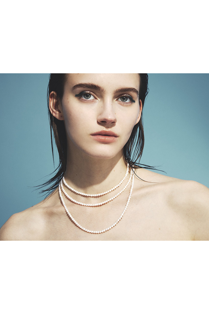 les bonbon(ル ボンボン)｜steady pearl ネックレス/ホワイト の通販