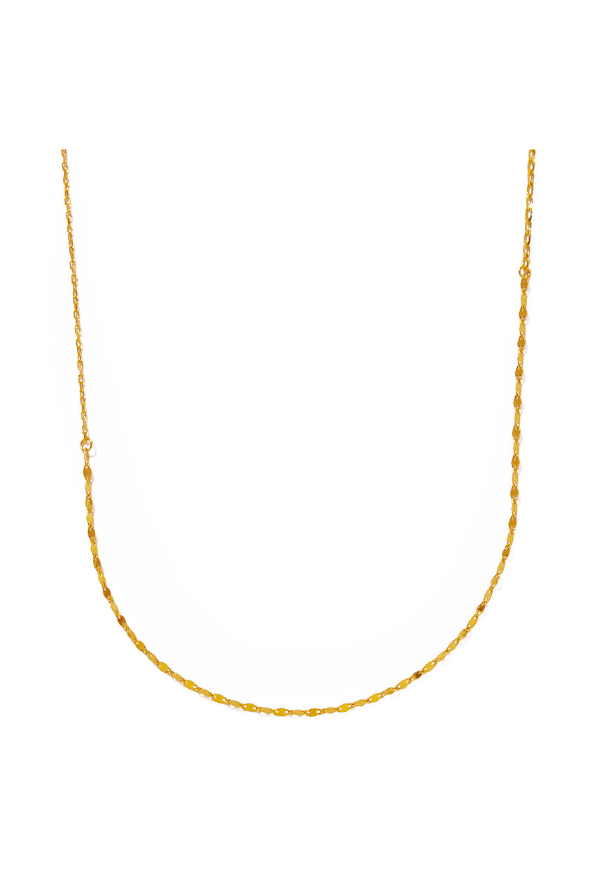 les bonbon K18 s.g.b tender ネックレス (イエローゴールド, F) ル ボンボン ELLE SHOP