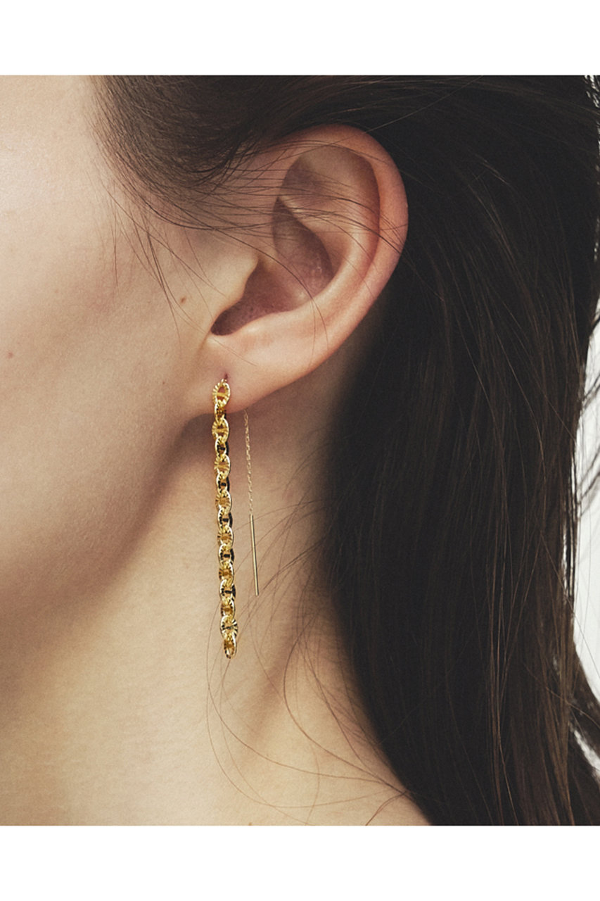 les bonbon(ル ボンボン)｜K18 confident ピアス（片耳用）/イエロー