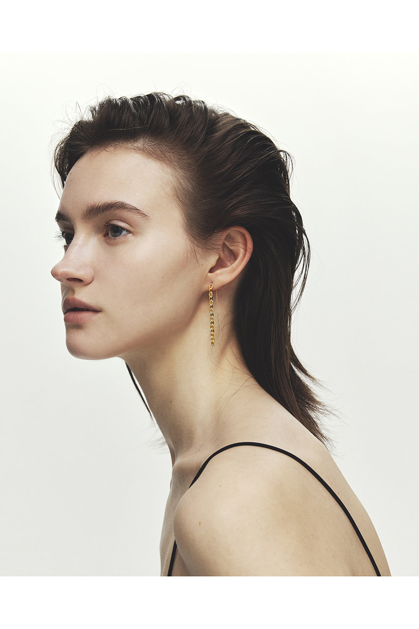 les bonbon(ル ボンボン)｜K18 confident ピアス（片耳用）/イエロー