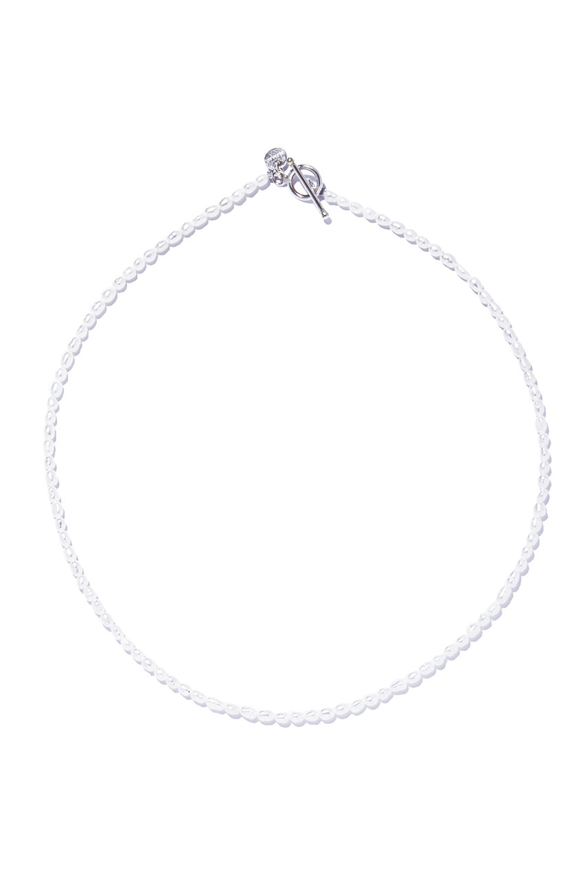 ル ボンボン/les bonbonのblanc pearl ネックレス(ホワイト/BOB827)