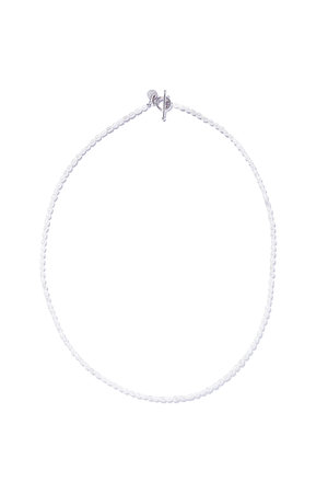 ル ボンボン/les bonbonのblanc pearl ease ネックレス(150200/150201)