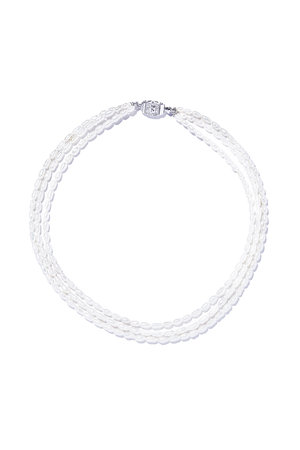 ル ボンボン/les bonbonのfiligree pearl チョーカー(150200/150201)