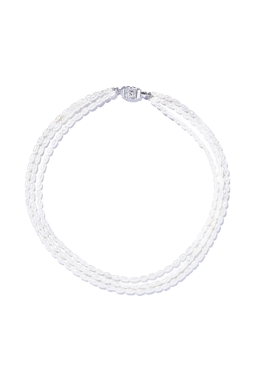 les bonbon filigree pearl チョーカー (ホワイト, F) ル ボンボン ELLE SHOP