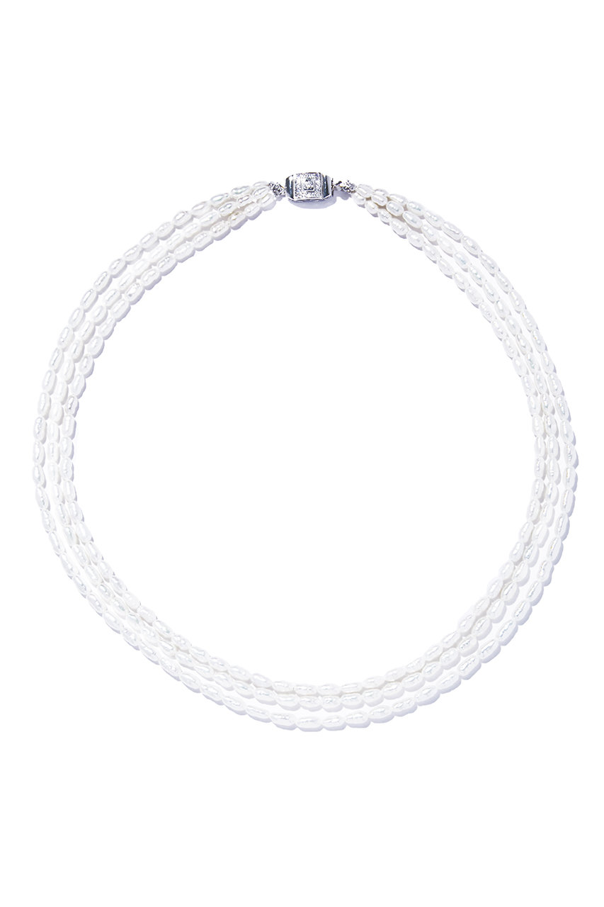 les bonbon filigree pearl ネックレス (ホワイト, F) ル ボンボン ELLE SHOP