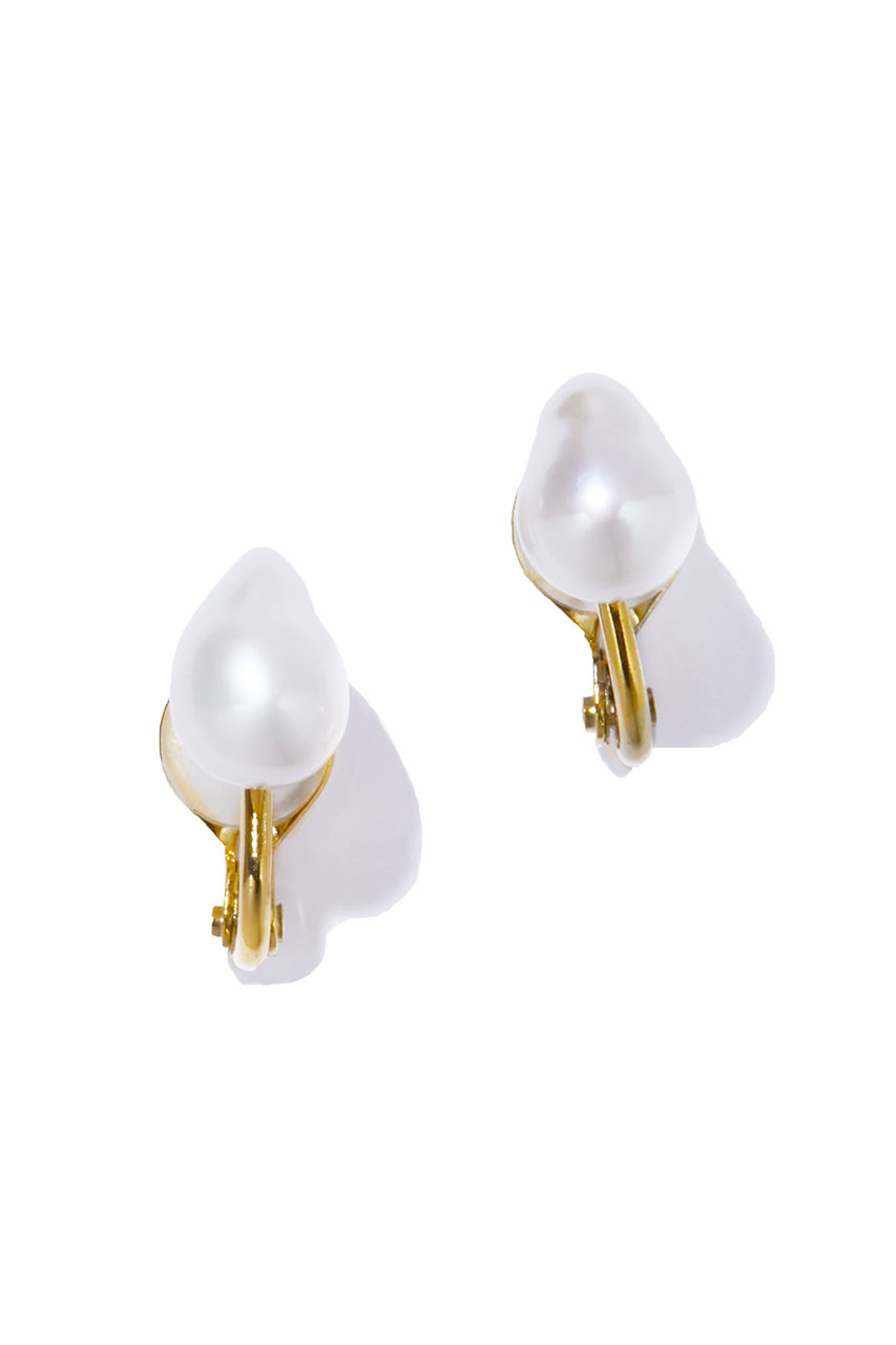 les bonbon organic pearl イヤリング (ホワイト, F) ル ボンボン ELLE SHOP