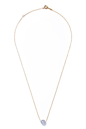 ル ボンボン/les bonbonのcharcoal pearl ネックレス(150200/150201)