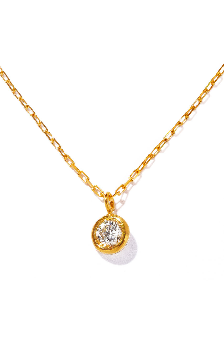 les bonbon K18 vetra diamond ネックレス (イエローゴールド, F) ル ボンボン ELLE SHOP les bonbon K18 vetra diamond ネックレス (イエローゴールド, F) ル ボンボン ELLE SHOP