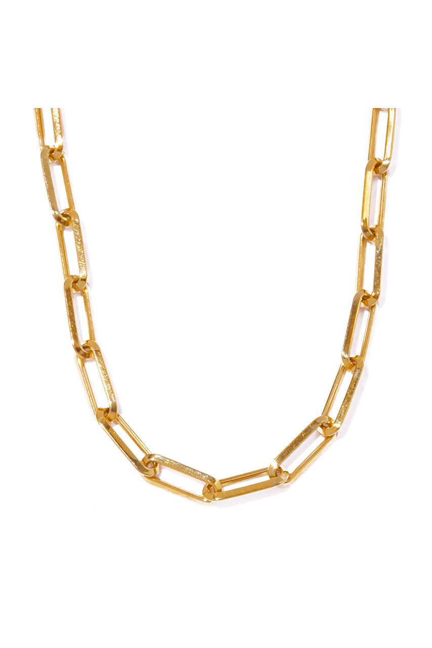 ル ボンボン/les bonbonのK18 etern チョーカー(イエローゴールド/BOB915)