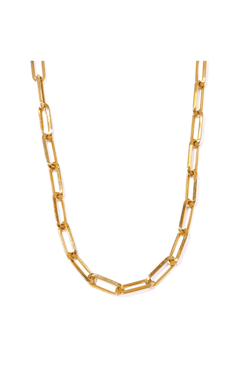 ル ボンボン/les bonbonのK18 etern ネックレス(イエローゴールド/BOB916)