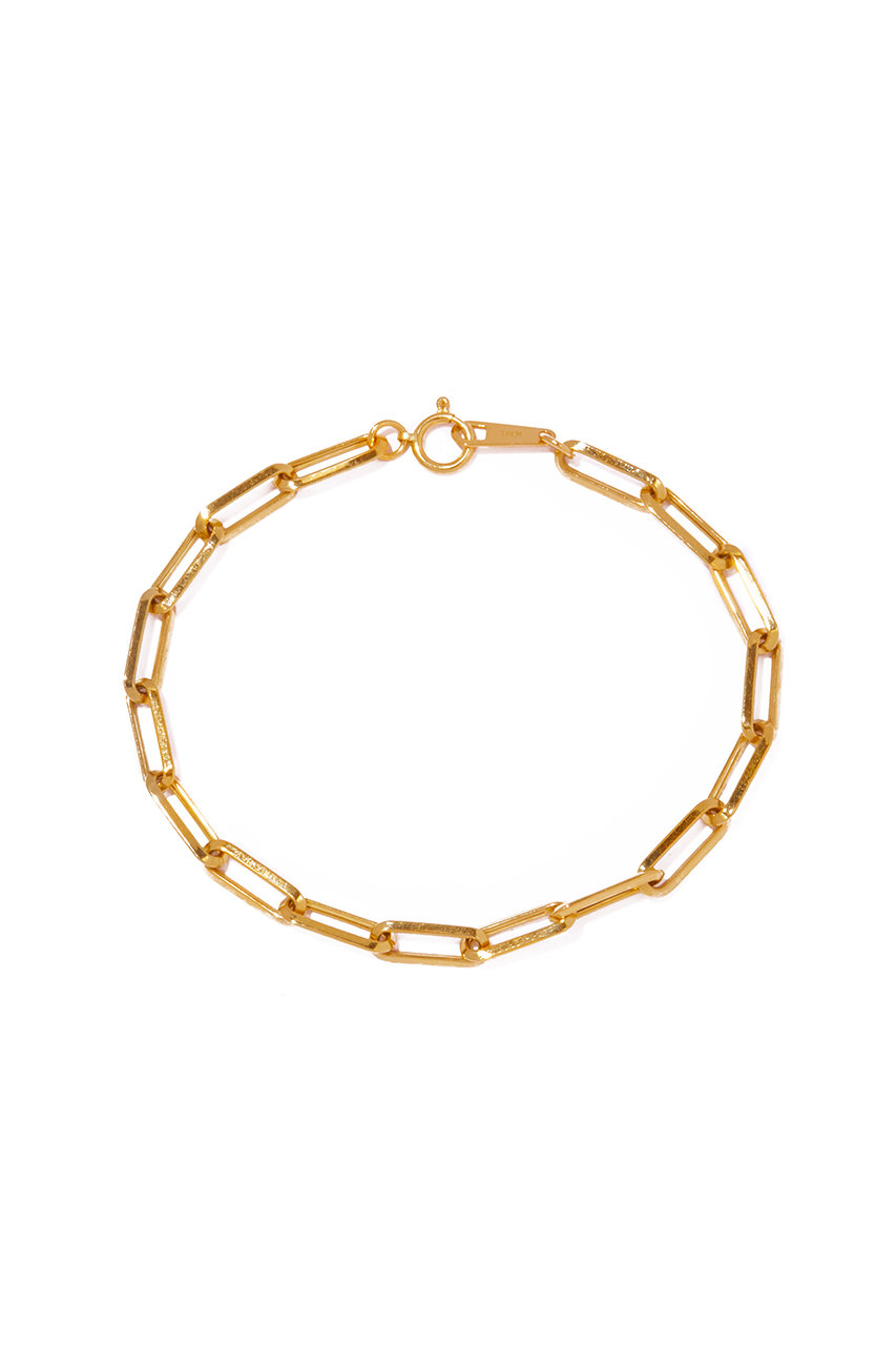 ル ボンボン/les bonbonのK18 etern ブレスレット(イエローゴールド/BOB921)