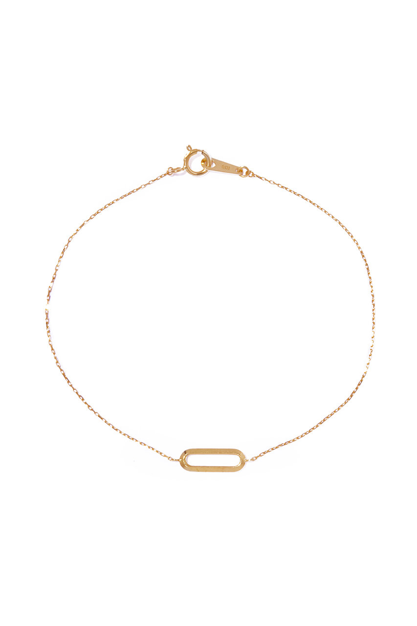 ル ボンボン/les bonbonのK18 etern element ブレスレット(イエローゴールド/BOB922)