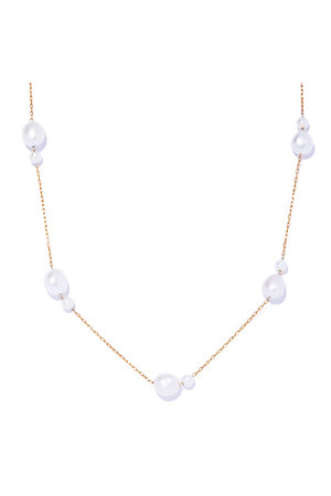 ル ボンボン/les bonbonのflotter pearl ネックレス