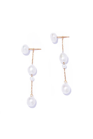 ル ボンボン/les bonbonのflotter pearl ピアス