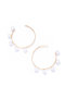 flotter pearl hoop ピアス S ル ボンボン/les bonbon
