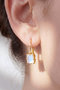 recto white moonstone ピアス ル ボンボン/les bonbon